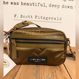 NWT Kurt Geiger nylon mini crossbody